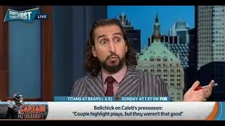 FIRST THINGS FIRST | Nick Wright SHOCKED, Caleb Williams Won't Be That Good With Chicago Bears | NFL