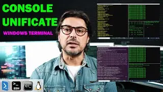 Console Unificate Windows Terminal (Powershell, CMD, Bash, SSH)