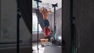 100кг подтягивания зауженным хватом