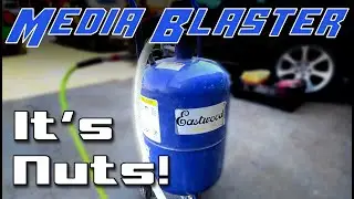 Eastwood Media Blaster And Ground Walnut Shells