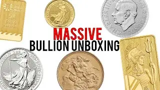 Massive Unboxing of Gold & Silver Coins and Bars!