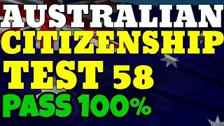 Australian Citizenship Test Questions 2024-2025 🇦🇺  | Pass Australian Citizenship Test 2024