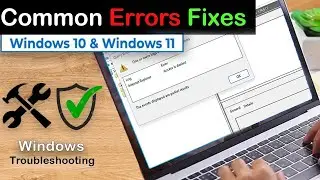 Windows 10 11 General Troubleshooting: Fix ALL Errors in 2024