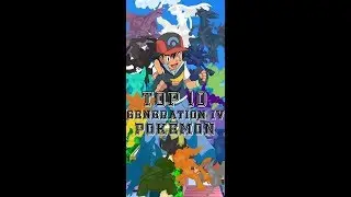 Top 10 Generation 4 Pokemon