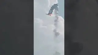 A Chinese space company launched a rocket into the side of a mountain #china #space #explosion