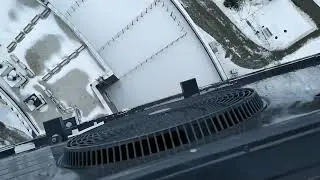 установка наружного блока кондиционера на отлив
