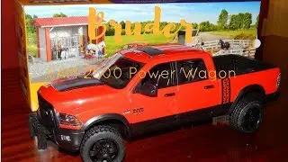 Unboxing Bruder RAM 2500 Power Wagon