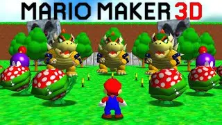 Mario Builder 64 is a 3D Mario Maker!