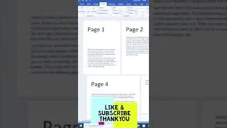 MS Word how to change Page Orientation (Portrait/Landscape) for One Page. 