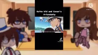 Past detective conan reacts (Remake) Shorter than my baby sister￼😫✋￼