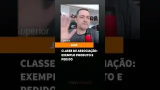 Classe de associação exemplo produto e pedido
