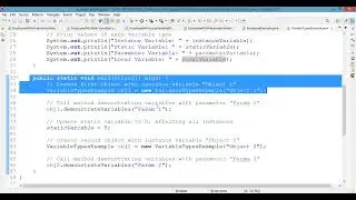 🎬 MASTER ALL 4 TYPES OF JAVA VARIABLES IN ONE SHOT! | INSTANCE, STATIC, LOCAL, PARAMETER . 💥