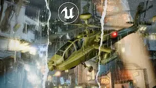 Build Attack Helicopter🚁 in Unreal Engine 5; FULL Course