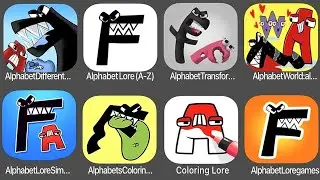 Alphabet Different Full A Z,AlphabetLore,Clorin Lore,Alphabet AZ,Alphabet Transforn,Alphabet World