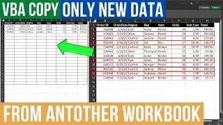 VBA Copy Only New Data From Another Workbook (Multi-Column)