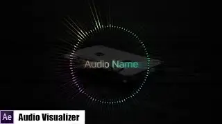 Audio Visualizer in After Effects - After Effects Tutorial - No Third-Party Plugin