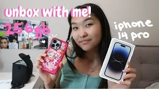 Iphone 14 pro unboxing | casetify case | aesthetic #iphone14pro #iphone14prounboxing