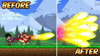 Terraria, But Damaging Enemies UPGRADE My Wands...