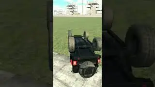 HANDBRAKE CRASH OF MAHINDRA THAR #stunt #viral #trending