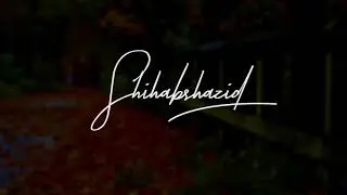 Signature animation - after effects project #14