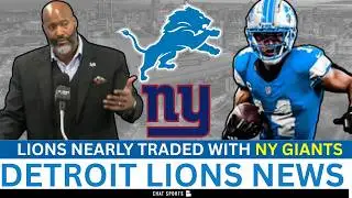 Lions News: Lions TRIED TO Trade Up With Giants, Amon-Ra St. Brown MOTIVATED + Germany Game