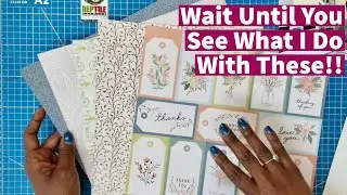 POWER OF THE PAPER PAD!!  MASS crafting for under $2