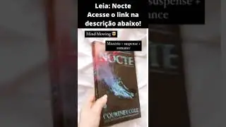 OLHA ESSE LIVRO INCRÍVELMENTE BOM: Nocte #shorts