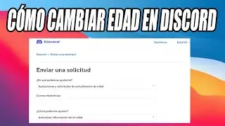 Cómo CAMBIAR EDAD en Discord (2026)