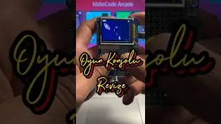 Arcade oyun konsolunu revize ettim. 