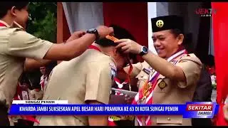 KWARDA JAMBI SUKSESKAN APEL BESAR HARI PRAMUKA KE 63 DI KOTA SUNGAI PENUH