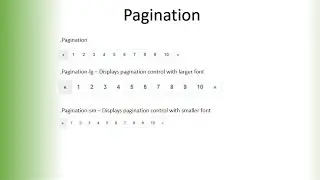 Pagination Control