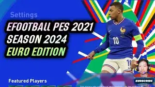 EFOOTBALL PES 2024 DAENG PATCH EURO 2024 EDITION PS4 HEN