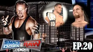 SmackDown vs Raw 2008 Modo 24/7 #20 - Elimination Chamber en WrestleMania por el Campeonato de WWE!!
