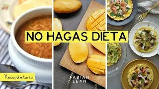 3 recetas LIGERAS post-fiestas | Comer saludable es fácil