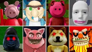 One Hour OF Roblox Piggy Escape Peppa Pig Barry Prison, Baby Bobby, Doge  Head Escape, Mr Fast Food