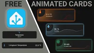 Home Assistant Animated Cards | FREE