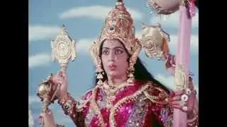 Durga battles Mahishasur