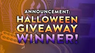 HALLOWEEN GIVEAWAY WINNER ANNOUNCEMENT!!