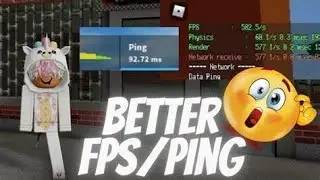 🔧How to get better FPS/Ping in Roblox | HIGH FPS + LOW PING ✅