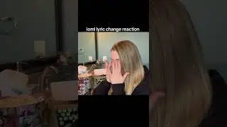 loml lyric change reaction #taylorswift #swifties #ttpd  #erastour #taylornation  #reaction