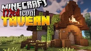How to Build a Medieval Tavern in Minecraft! (1.15 Tutorial)