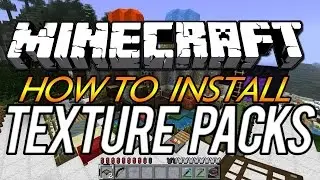شرح كيف تحميل تكستر باك /how to download texture packs for minecraft 1.8.9/1.9