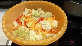 МАРИНОВАННАЯ ЦВЕТНАЯ КАПУСТА.