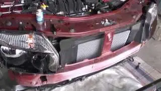 Removing the front bumper on Renault Duster