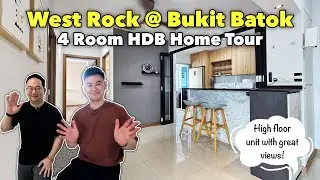 Home Tour: High Floor 4 Room HDB Flat West Rock @ Bukit Batok! | LoukProp Homes Singapore