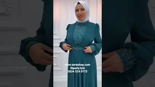 www.esrashop.comSipariş için0534 524 0773 İrem abiye 42/52 #abiyetesettür #instavideo #instagram