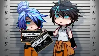 ꧁•⊹٭Mugshot • Gacha life trend/meme٭⊹•꧂
