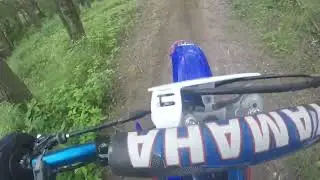 Wieder mal mit der YZ80 fahren