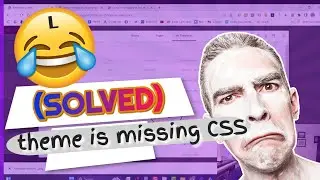 (SOLVED)The package could not be installed The theme is missing the style CSS stylesheet.