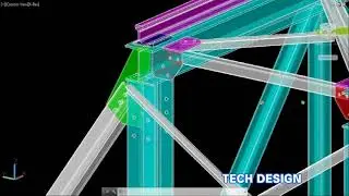 Dàn lao dầm cầu từ bản vẽ 3D ra thực tế